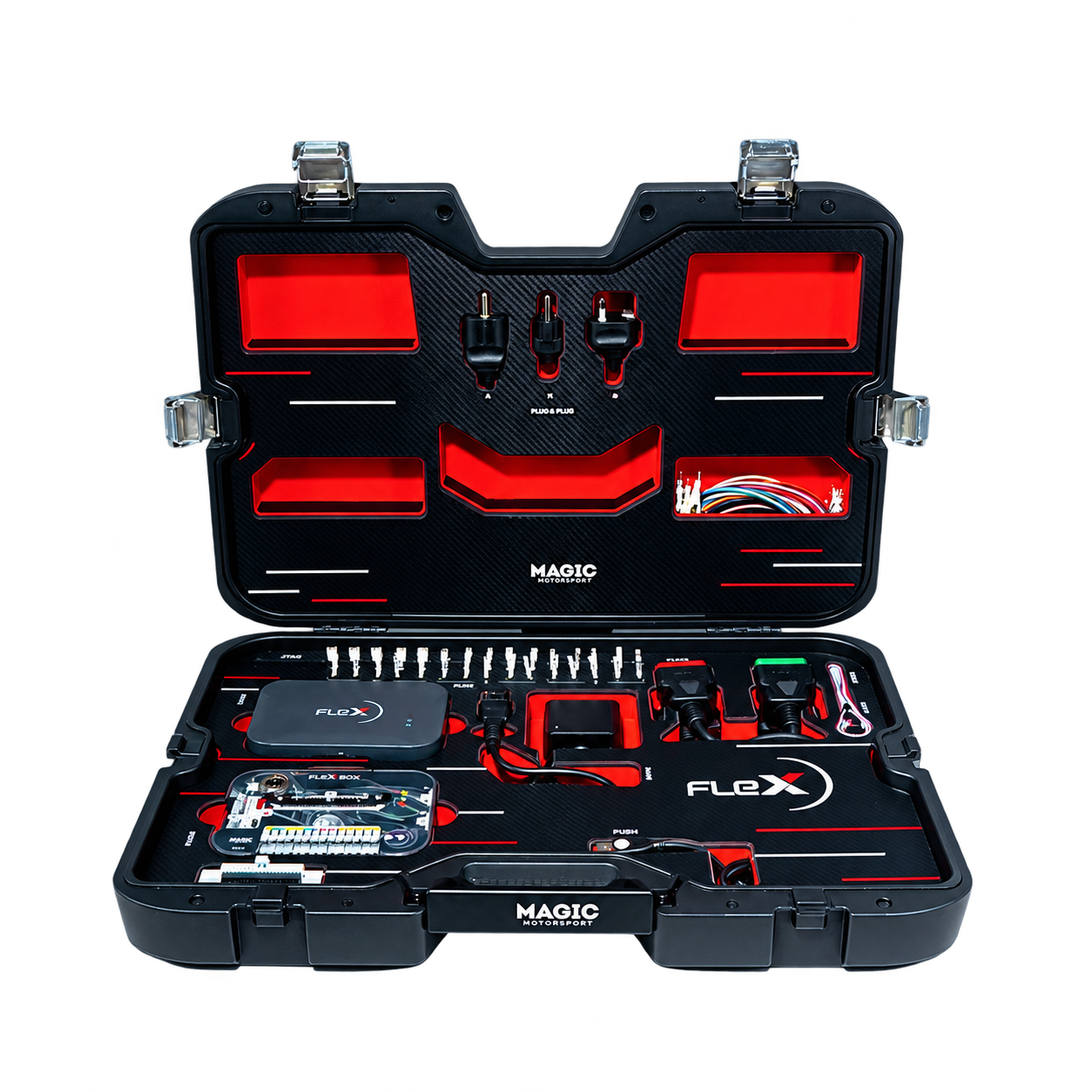 Open MAGICMOTORSPORT FLEX manufacturer kit reference case